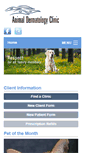 Mobile Screenshot of animaldermatology.com